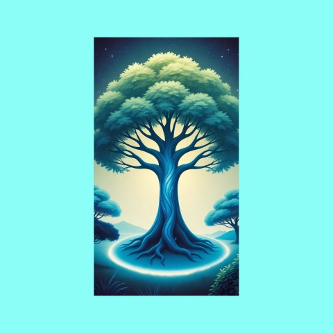 Albero di luce