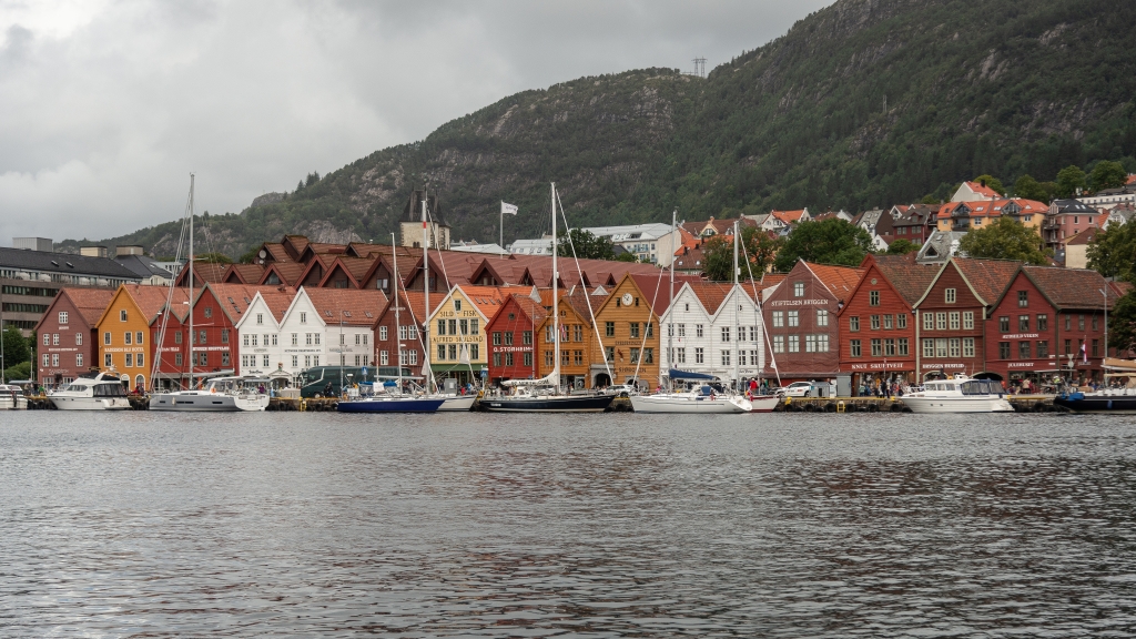 Riflessi di storia a Bryggen