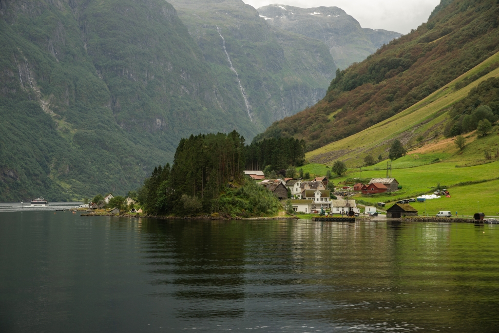 Cascata sul Sognefjord