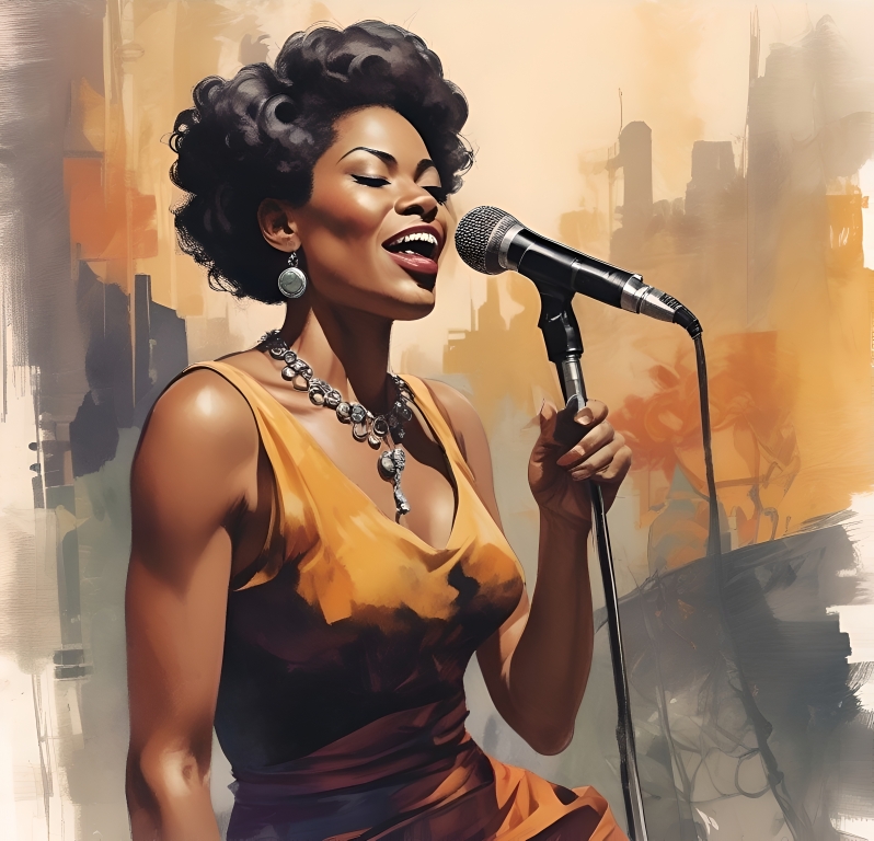 The singer