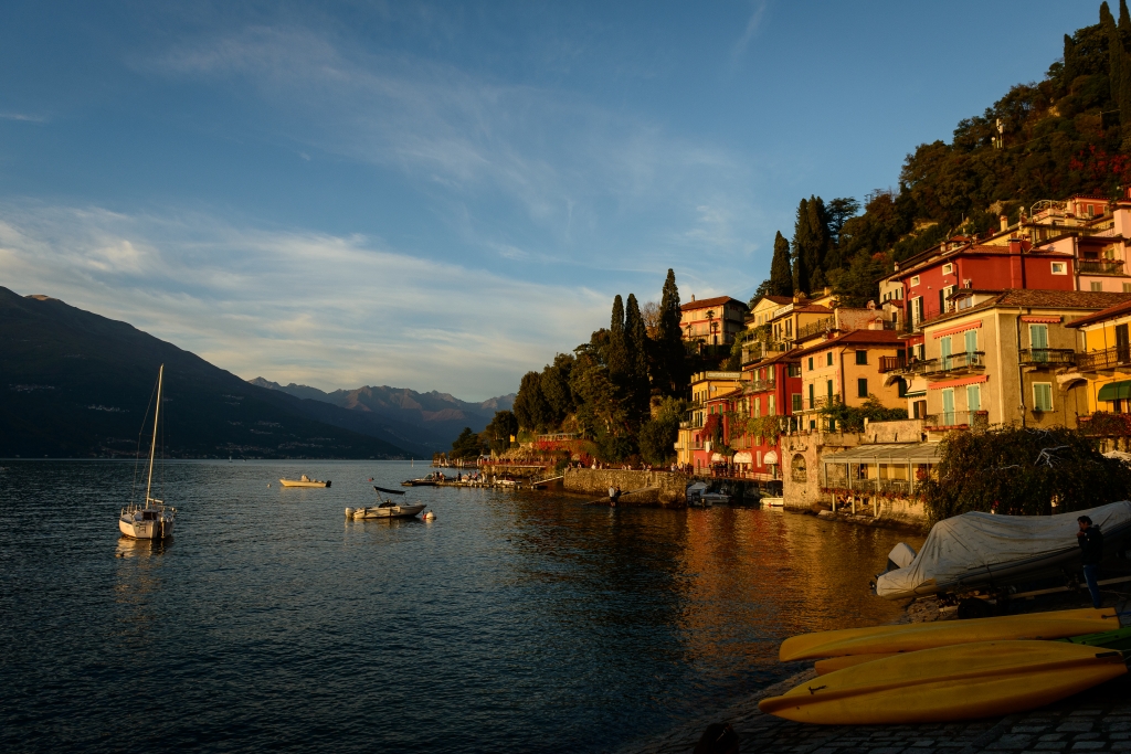 Varenna al tramonto