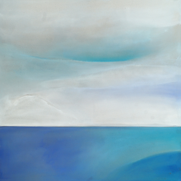 Orizzonte - dipinto astratto contemporaneo - Carlo olper