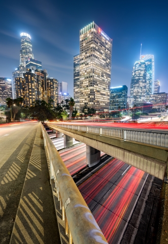 Los Angeles, flussi nella notte