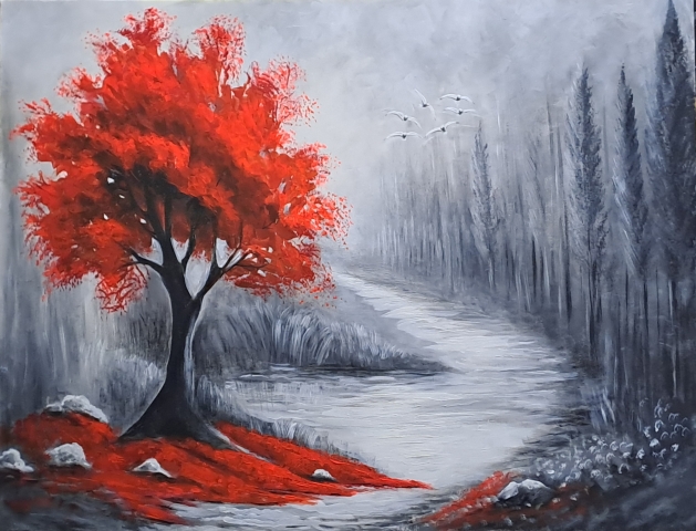 Blanc Rouge et Noir   paesaggio