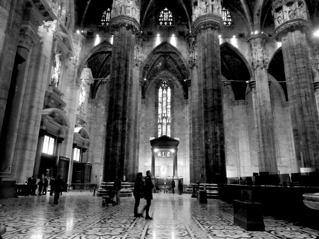 Milano - il Duomo  - interno