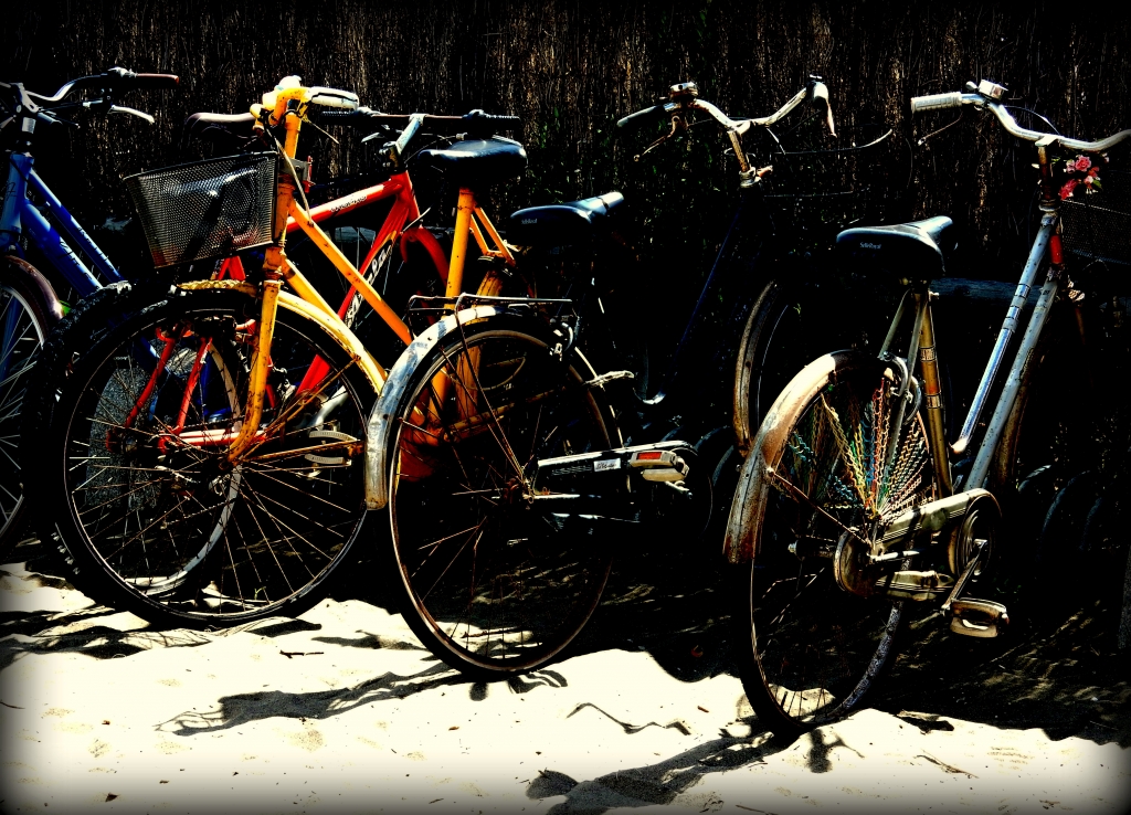 velo a la plage