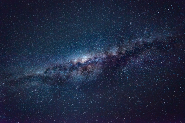 Via Lattea sopra il deserto della Namibia