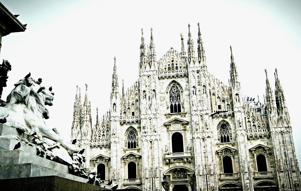 Milano - Il Duomo e il leone