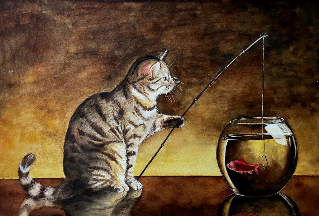 il gatto pescatore