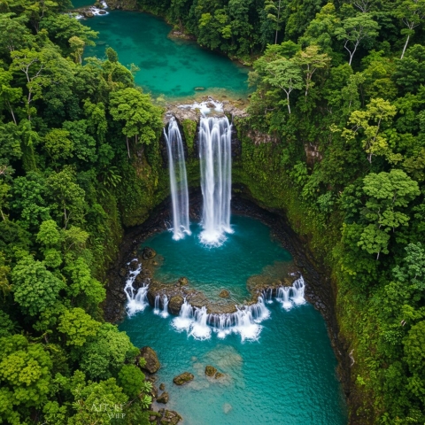 Waterfall in the forest
