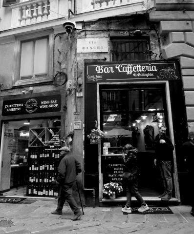 Street of Genua historiic