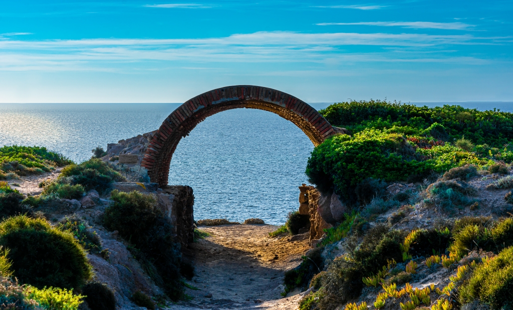 Arco di mattoni