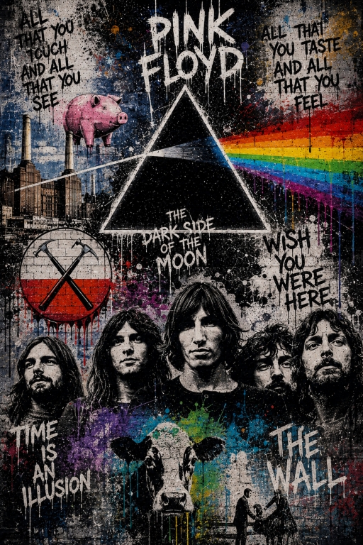 Pink Floyd Street Art