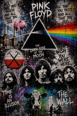 Pink Floyd Street Art