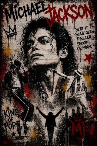 Michael Jackson Street Art