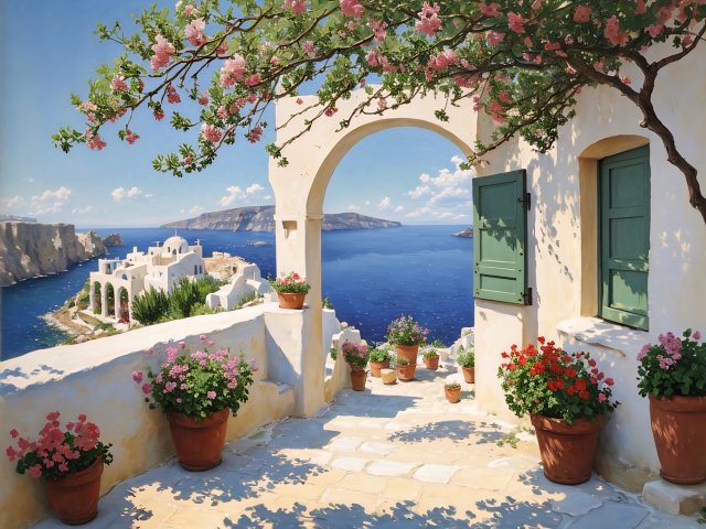 Scorcio Mediterraneo