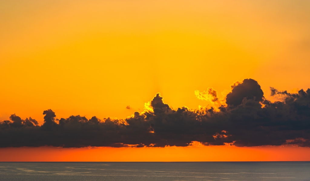 Capo Altano al tramonto