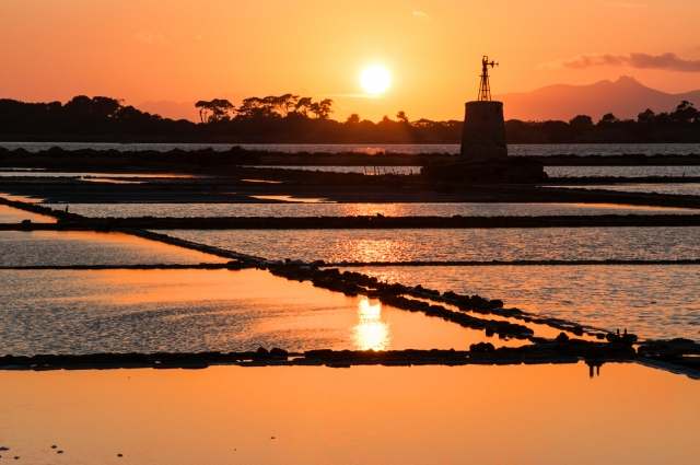 Tramonto a Marsala