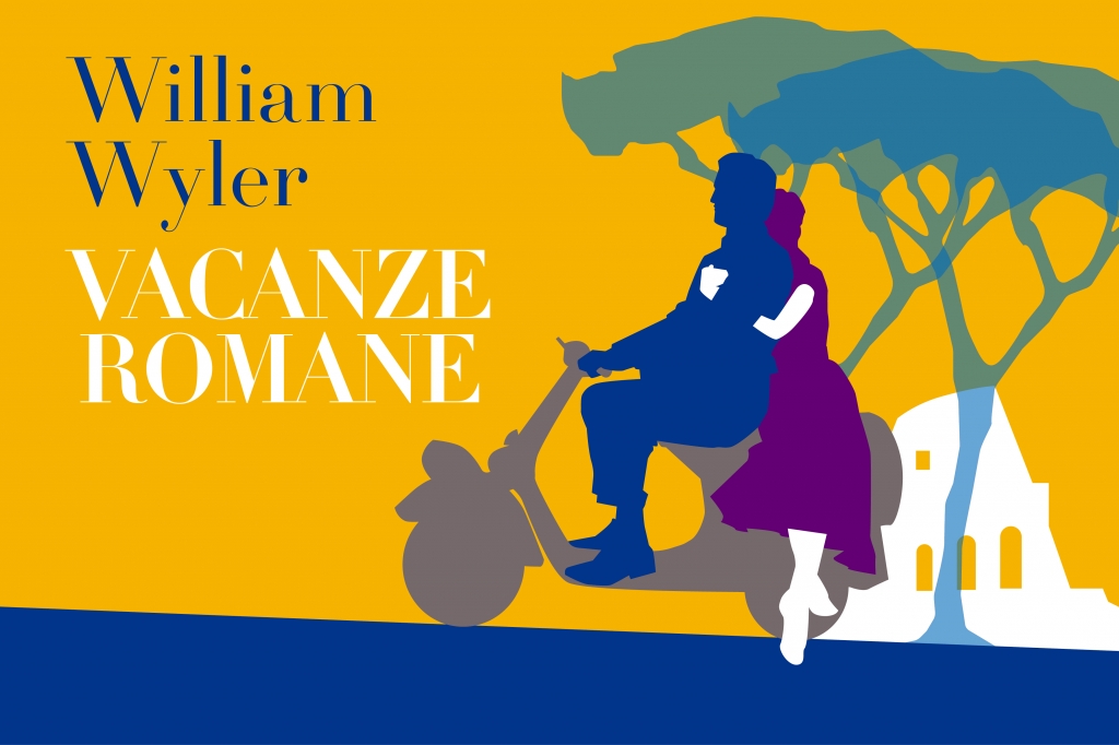 Vacanze romane – Illustrazione ispirata al film