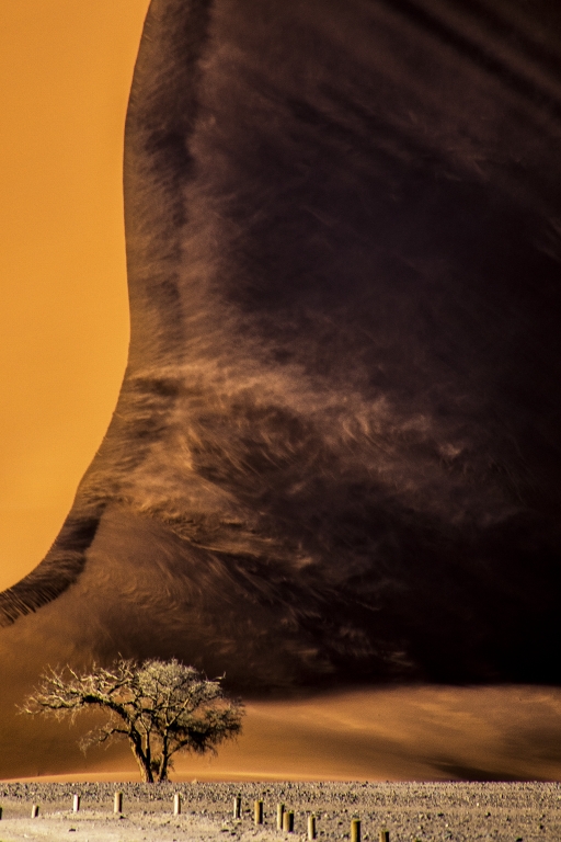 La duna 45 nel deserto namibiano
