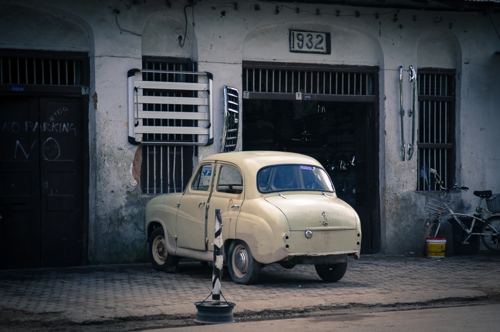 old garage