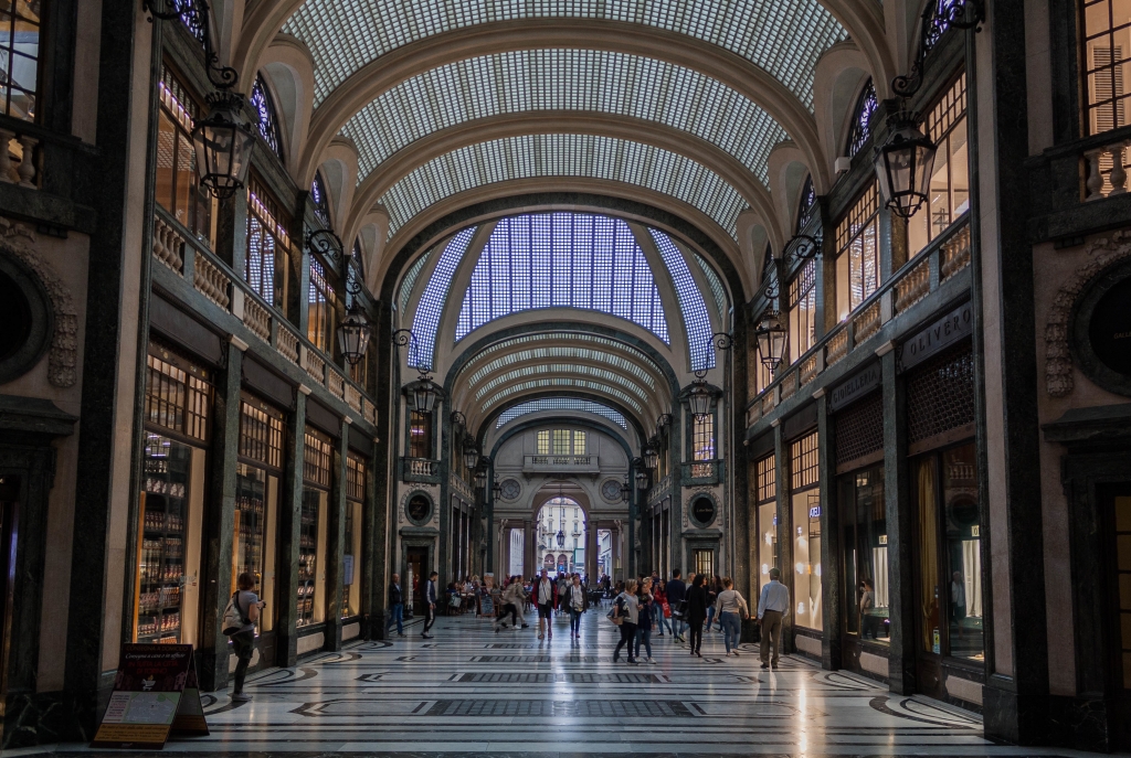 L'eleganza della Galleria San Federico