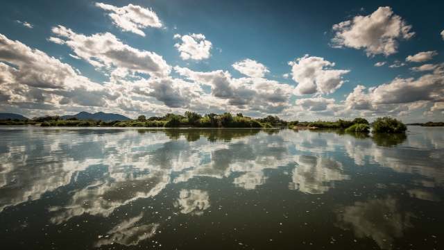 Clouds over Mekong river · andreadaddi