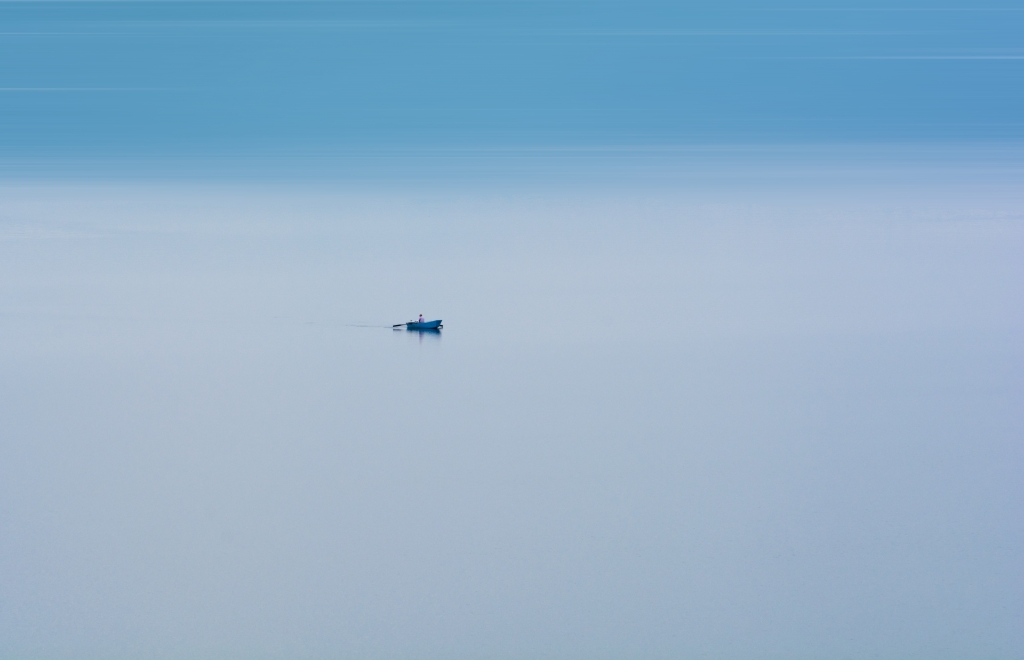 Barca solitaria
