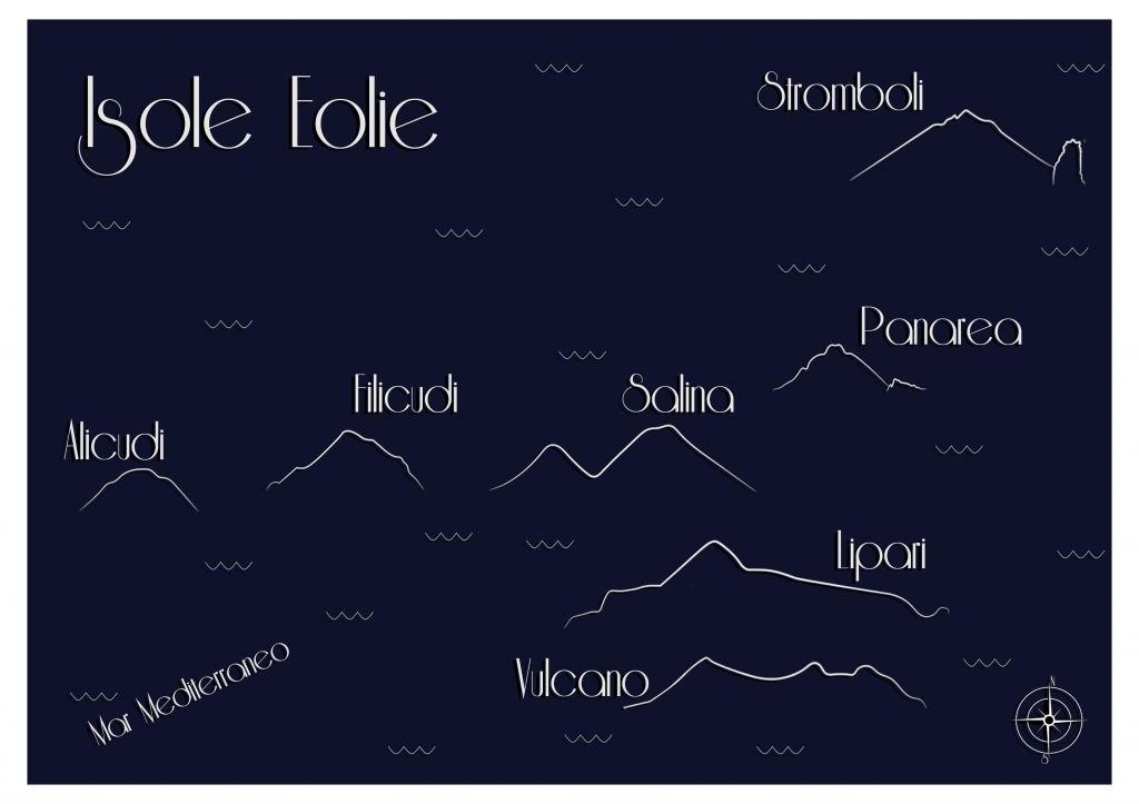 Isole Eolie Maps