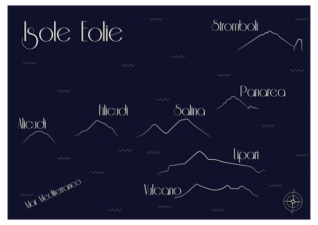 Isole Eolie Maps