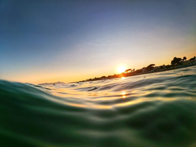 Un tramonto mozzafiato