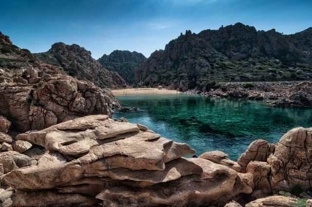 Sardegna acqua verde di li cossi costa paradiso