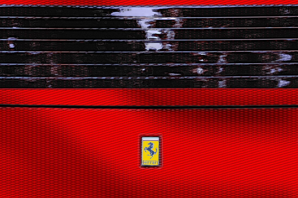 Rosso Ferrari  #2 _ Digital Art