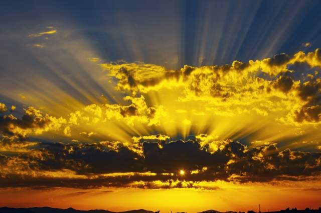 Tramonto romano. Colori e un paesaggio da sogno · claudio