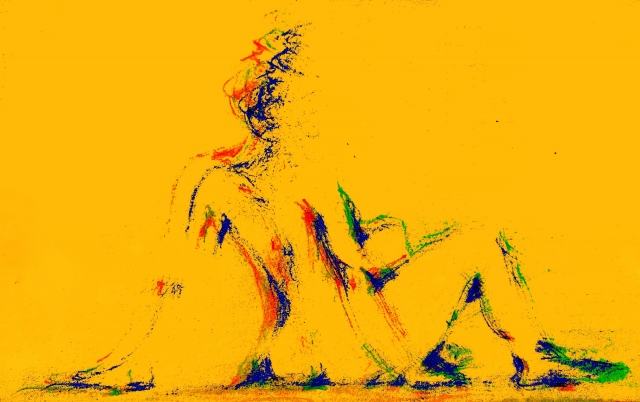 Woman in contemplation