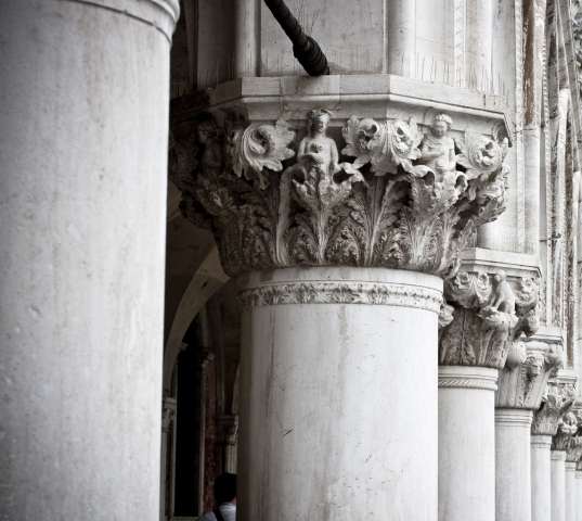 Colonne del Palazzo del Doge di Venezia