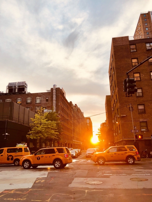 New York al tramonto