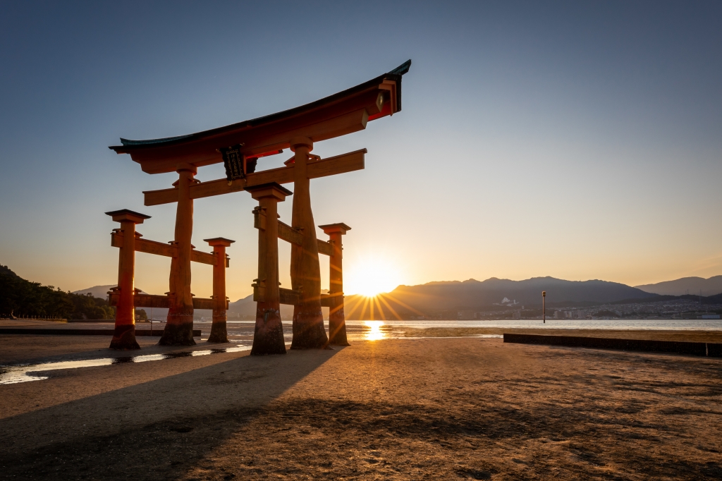 Bassa marea a Miyajima
