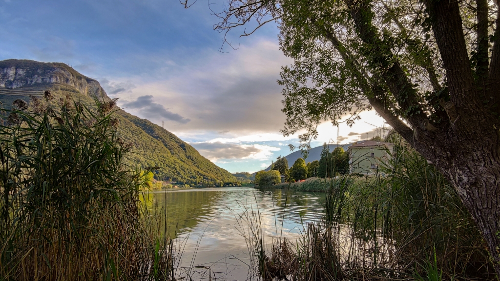 tramonto sul Lago