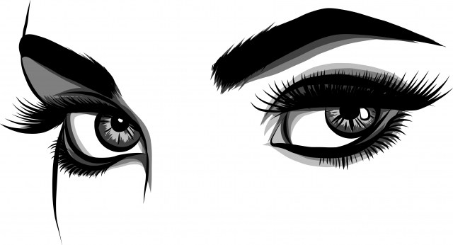 woman eyes