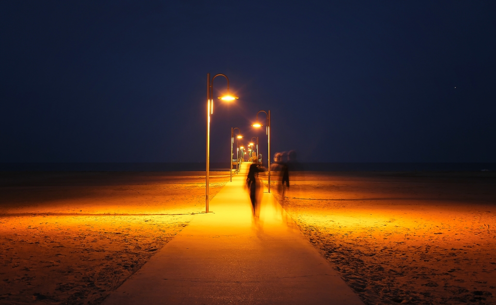 passeggiando nella notte