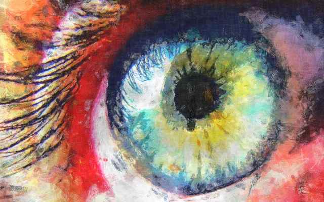 ocean eye - digital painting