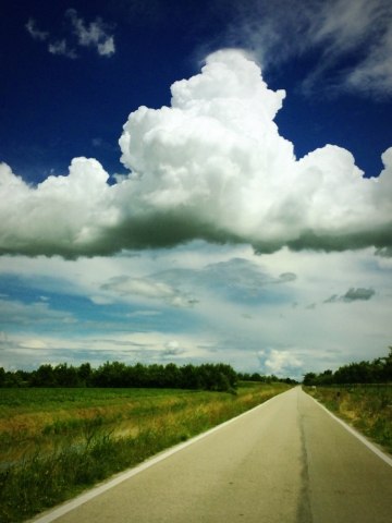 On the road