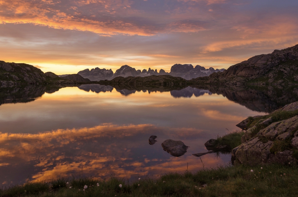 Lago Nero all'alba