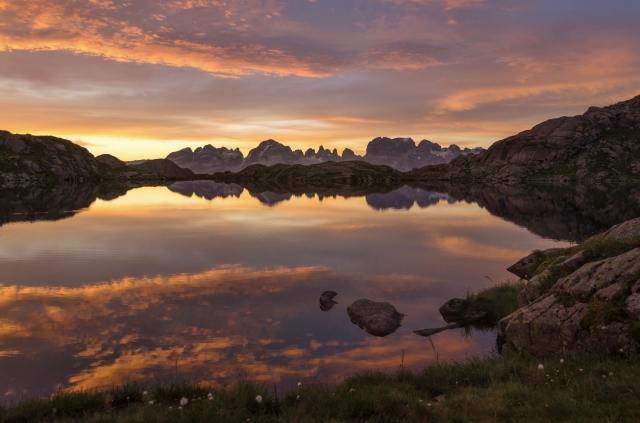 Lago Nero all'alba