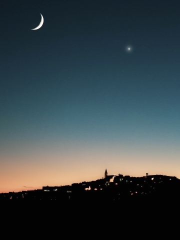Luna e Venere