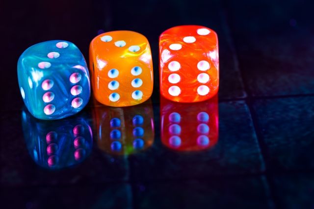 Dadi per gioco da tavola