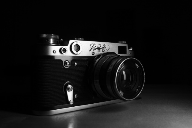 Black and white Camera