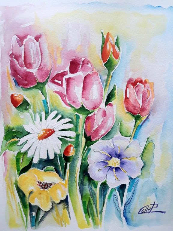 FIORI opera del M° Pasquale COLLE