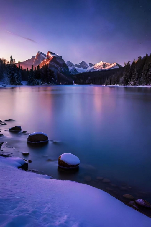 Purple reflections